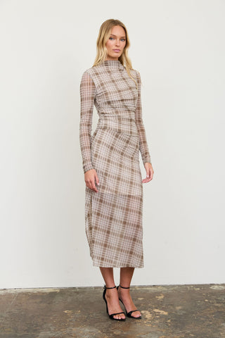 The Plot Thickens Midi Dress