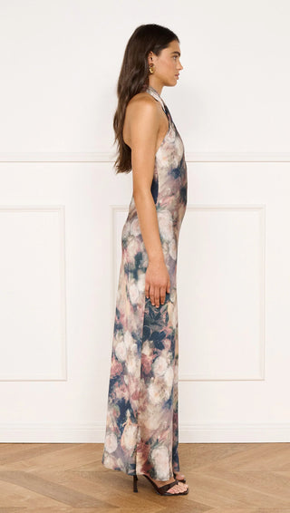 MINKPINK Vera Satin Maxi Dress
