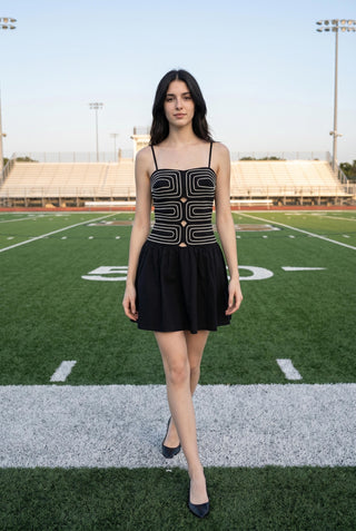 Draw the Line Dress