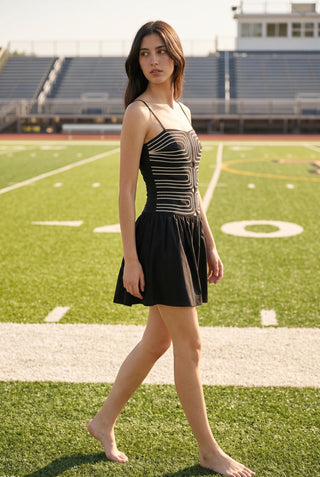 Draw the Line Dress