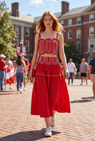 Home Team Top & Skirt Set