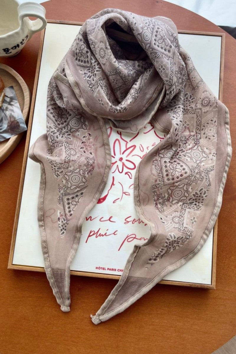 Cotton Paisley Scarves