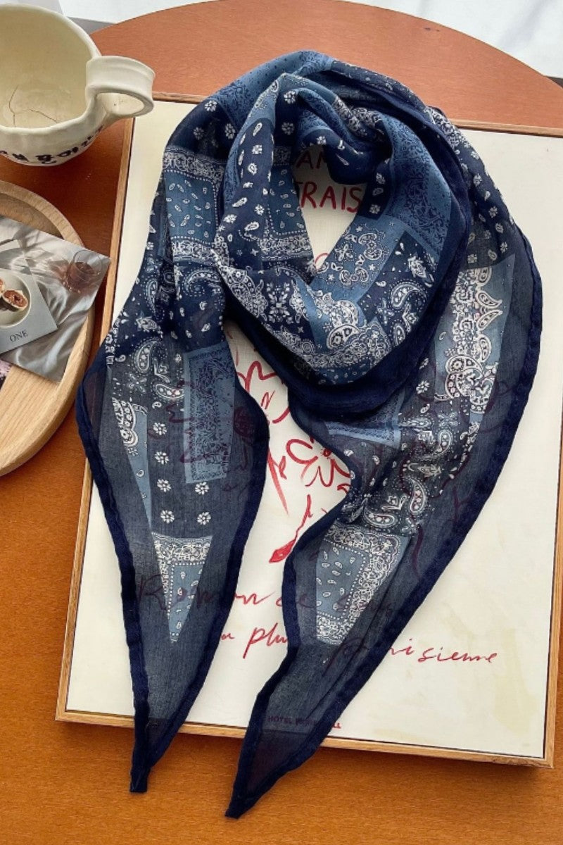 Cotton Paisley Scarves