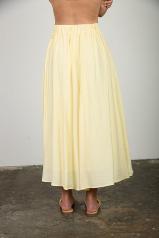 Golden Meadow Midi Skirt