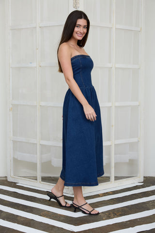 The Austin Denim Midi