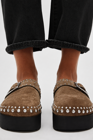 Free People Cayatana Studded Mule