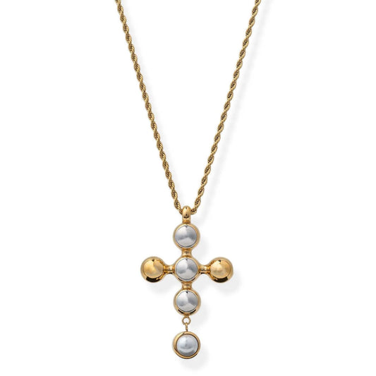 Bracha Cielo Cross Necklace