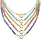 Farrah B Jewelry Color Me Happy Necklace w/ Charm