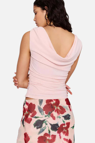 MINKPINK Amelia Cowl Back Top