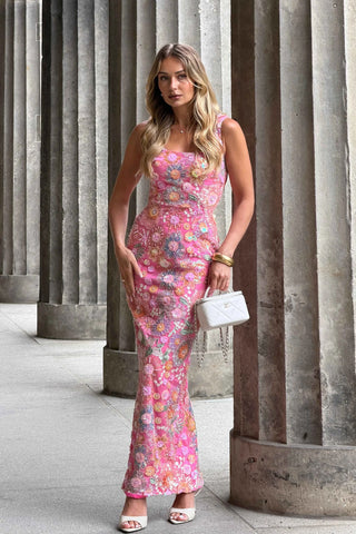 Elliatt Nathalie Column Midi Dress