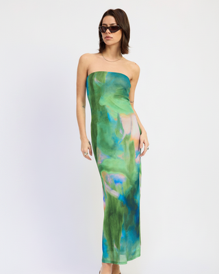 Water Lily Midi Dress
