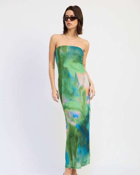 Water Lily Midi Dress