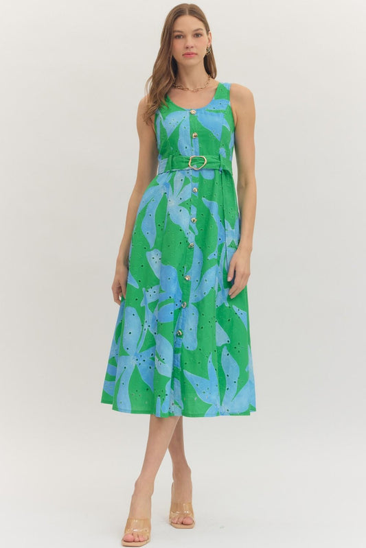 Rosalie's Midi Dress - 2 Colors