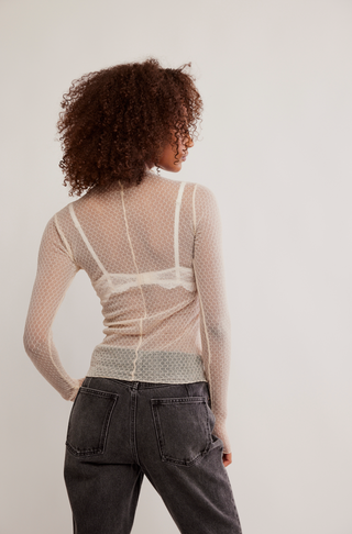 Free People Minding My Business Top
