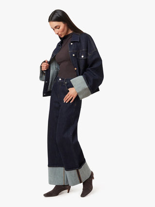 Habitual Camryn Cuffed Straight Crop Jean