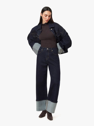 Habitual Camryn Cuffed Straight Crop Jean