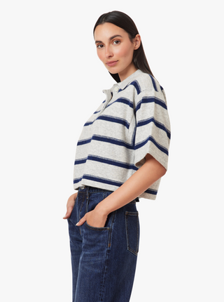 Habitual Striped Rugby Polo Sweater