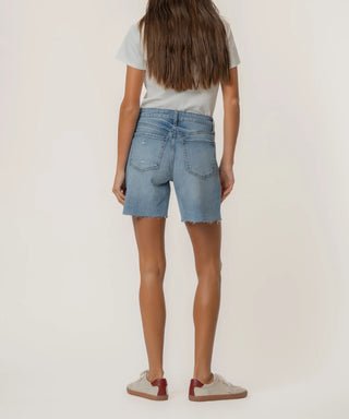 Kut from the Kloth Hailey High Rise Short w/ Raw Hem