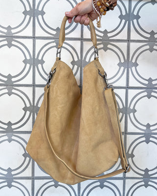 Free People Suzie Suede Slouch Tote