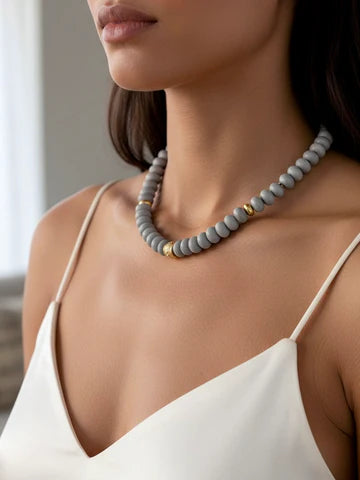 Farrah B High Strung Handmade Beaded Necklace