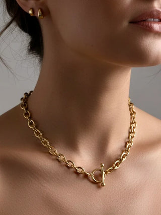 Farrah B Interlocked Necklace