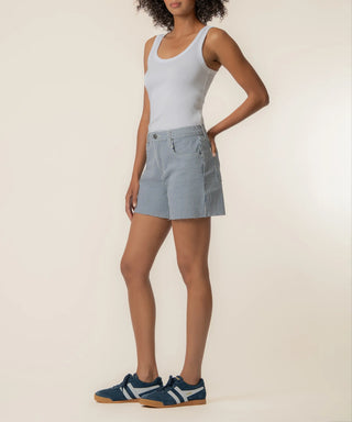 Kut from the Kloth Jane High Rise Short w/ Raw Hem