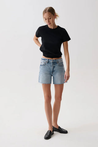 Pistola Kennedy Relaxed Mid Rise Cut Off Short