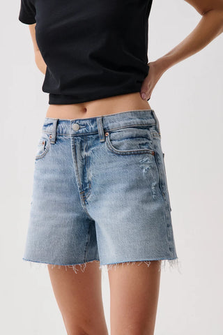 Pistola Kennedy Relaxed Mid Rise Cut Off Short