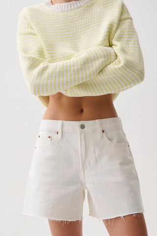Pistola Kennedy Relaxed Mid Rise Cut Off Short