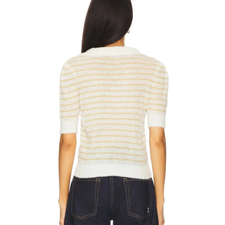 Pistola Billie Pleat Sleeve Polo