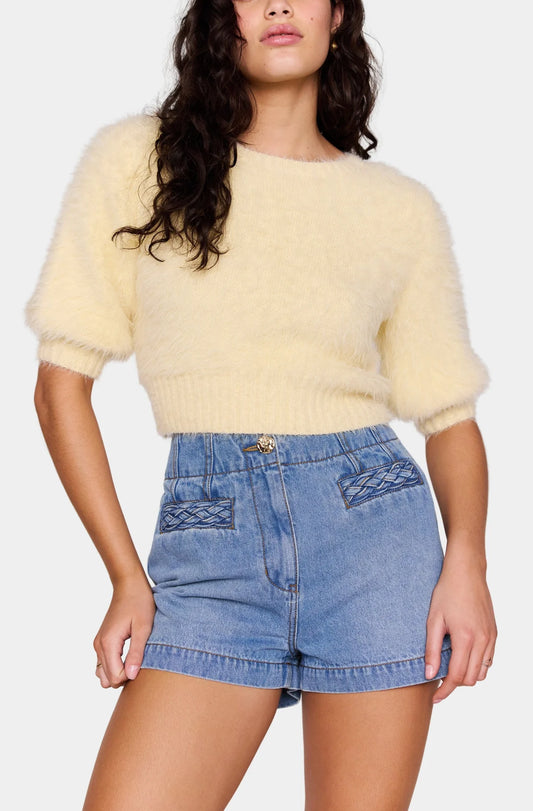 MINKPINK Phoebe Denim Shorts