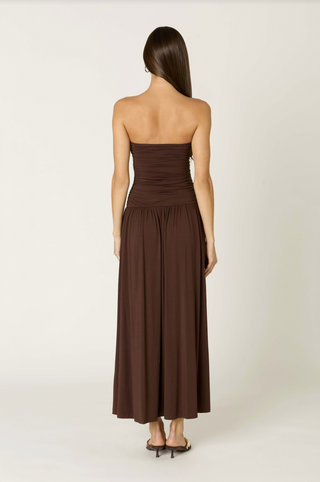 Nia Viscose Santal Dress