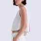 Pistola Rue Pop Over Swing Crop Top