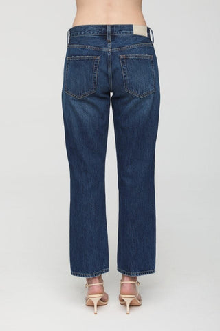 Pistola Issa Mid Rise Relaxed Ankle Straight Jean