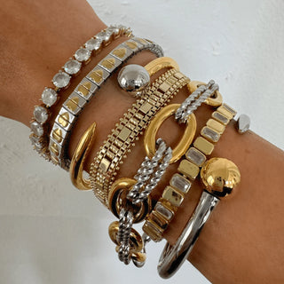 Bracha Roxy Two Tone Bracelet