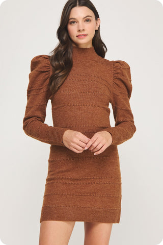 Dinner Drinks Sweater Dress