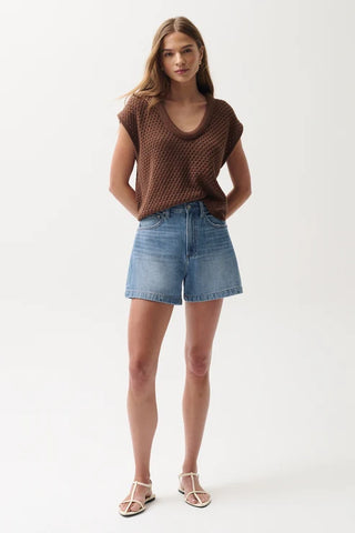 Pistola Saige High Rise A-Line Short