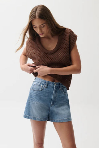 Pistola Saige High Rise A-Line Short