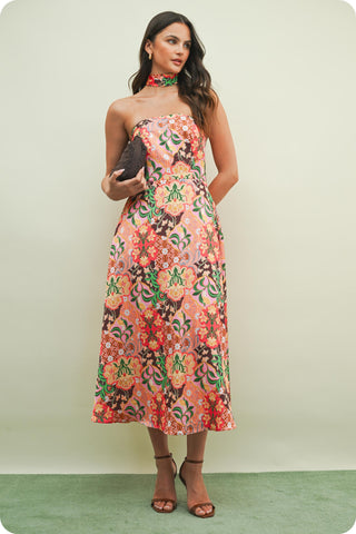 Garden Party Midi Dress