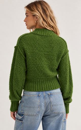 Free People Tucked Henley Pullover