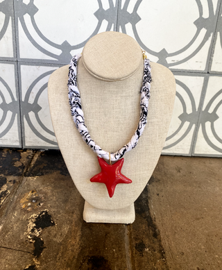 Statement Bandana Necklace
