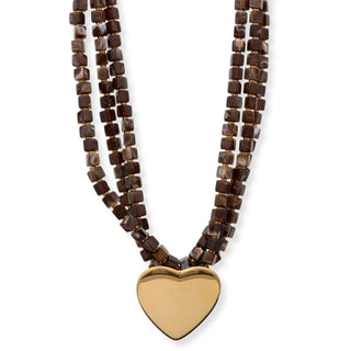 Bracha Whitt Heart Necklace
