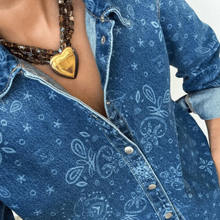 Bracha Whitt Heart Necklace